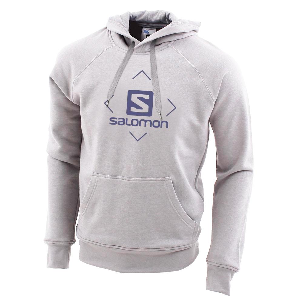 Salomon FLY AWAY M Sweatshirt Hombre - Gris - Colombia (65498-LBOG)